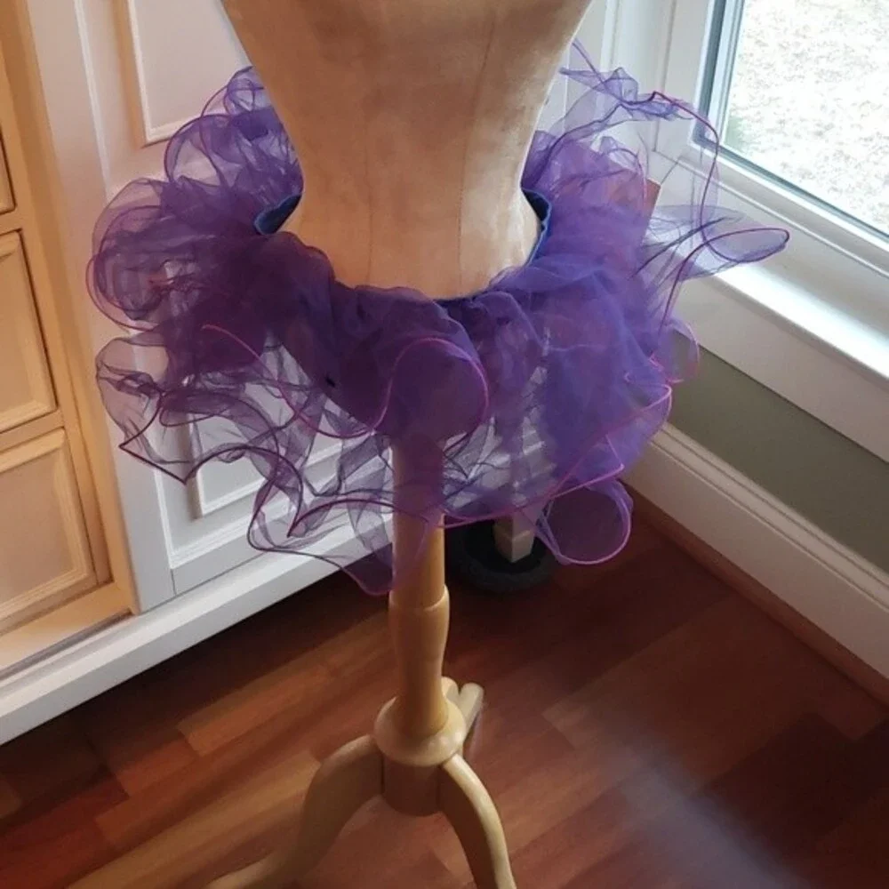 2 Purple Ballerina Purple (pink)Tutu's, kids Small.